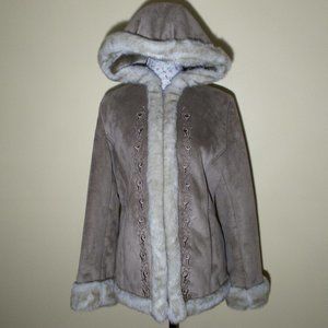 Croft & barrow Women's Coat Size L Color Brown NWOT